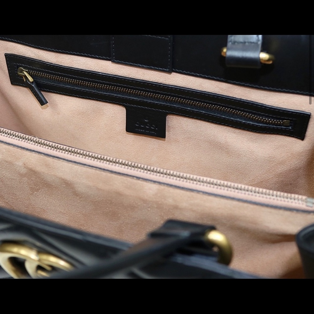 GUCCI TOP HANDLE HANDBAGS MARMONT GG